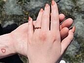 Patricia Janeková se pochlubila zásnubním prstýnekm