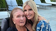 Ivanka Trumpová s babikou Marií.