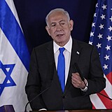 Izraelsk premir Benjamin Netanyahu.
