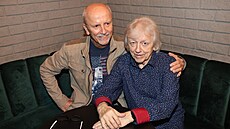 Václav Necká� s bratrem Janem.