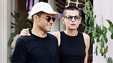 Rami Malek a Emma Corrinová