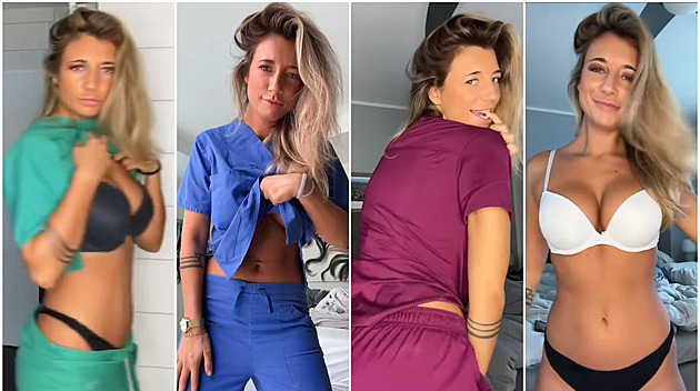 Americká zdravotní sestřička řádí na OnlyFans a my máme zase něco málo