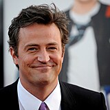 Sarkastick vtiplek Chandler, herec Matthew Perry.