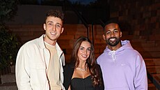 Radek Gabriel, Petra Bení�ková a Bruno Silva