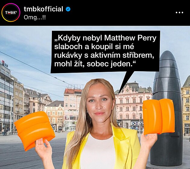Do Nely Slovkov se opel i komik TMBK