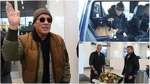 Jean-Claude Van Damme si s sebou vzal do Prahy i své milované psy, pro které...