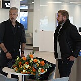 Petr Vtrovsk a Jaro Slvik ekaj na letiti na Van Damma