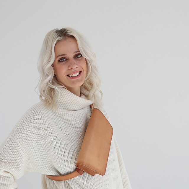 Terezie Kovalov� v roli modelky