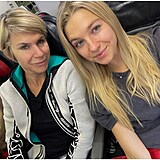 Kateřina Neumannová s dcerou Lucií zažily drama během letu do Turecka.