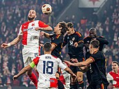 Slavia porazila AS ím 2:0.
