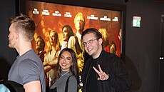 Mishala si za�la do kina s mladým re�isérem Strachem.