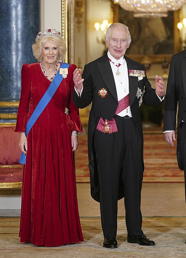 Královna Camilla a král Karel III.