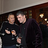 Podnikatel Roman Vik a Leon Tsoukernik
