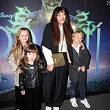Tamara Klusová vyrazila s dětmi na premiéru filmu Přání