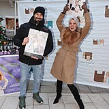 Michaela Štiková (Gemrotová) křitila kalendář své nadace Anežka