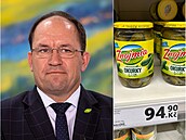 Ceny potravin od ledna porostou, upozornil ministr zemdlství Marek Výborný....