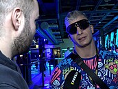 Patrik ralok s redaktorem Expresu