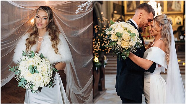 Novoman�elé Kate�ina a Tomá� Petrá�kovi.