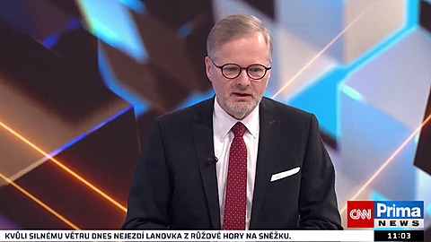 Petr Fiala se opt pochválil, ádné zmny nechystá a jeho vláda prý funguje...