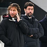 Pavel Nedvd a Andrea Agnelli