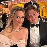 Reese Witherspoon se synem Deaconem