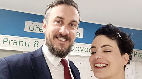 Miroslav Kuerka a Lucie Hrdá