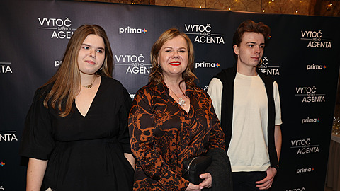 Sabina Remundová se synem Vincentem a dcerou Adinou