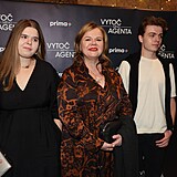 Sabina Remundov se synem Vincentem a dcerou Adinou