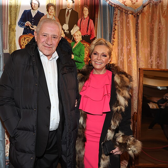 Helena Vondrkov a Martin Michal na premie Aristokratky ve varu