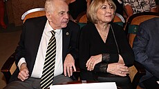 Na premiée Aristokratky ve varu nechybl krom Eliky Balzerové ani její...