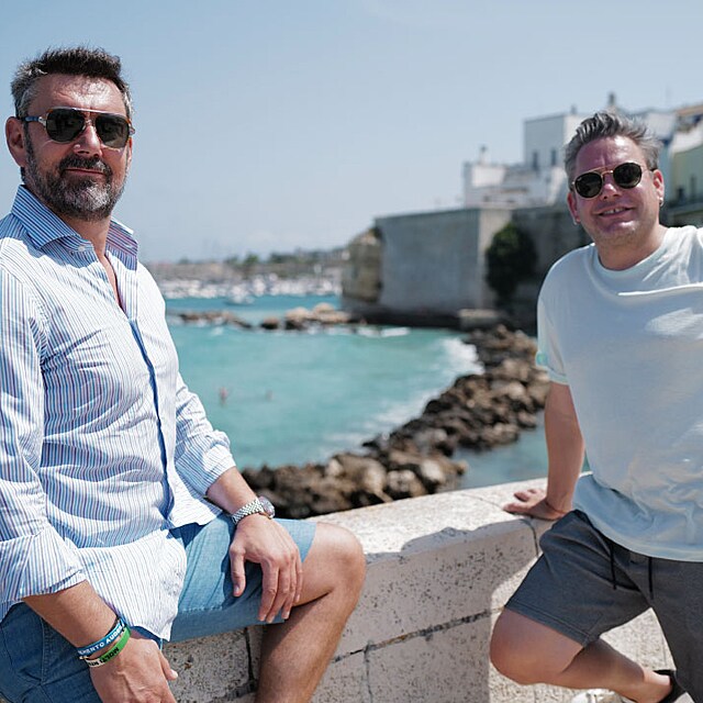 Emanuele Ridi a Mat�j Ruppert cestuj� s �T po cel� It�lii.