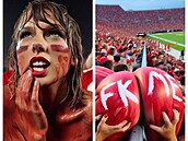 Taylor Swift vytvo�ená skrze um�lou inteligenci.