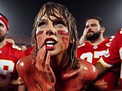 Taylor Swift vytvo�ená skrze um�lou inteligenci.