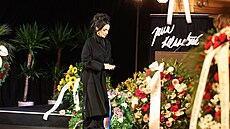 Poh�eb Jany Hlavá�ové (�85): Lucie Bílá