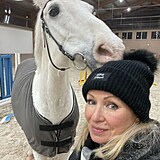 Kateřina Brožová s koněm