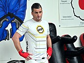 Martin Fenin se pipravoval na zápas v praském gymu Gorila MMA.