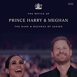 Princ Harry a Meghan maj svj vlastn web