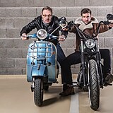 David Matsek a Vladimr Polvka jsou naden motorki.