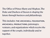 Princ Harry a Meghan mají svj vlastní web