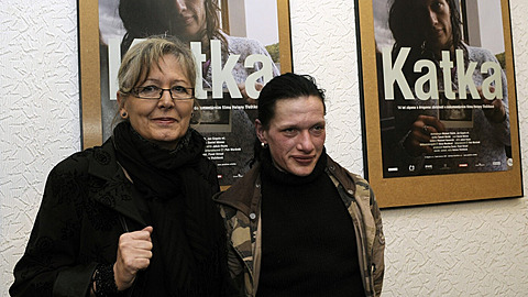 Helena Třeštíková s Katkou Bradáčovou