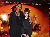 Na premiée Duny 2 nechybla ani Lejla Abbasová se synem.