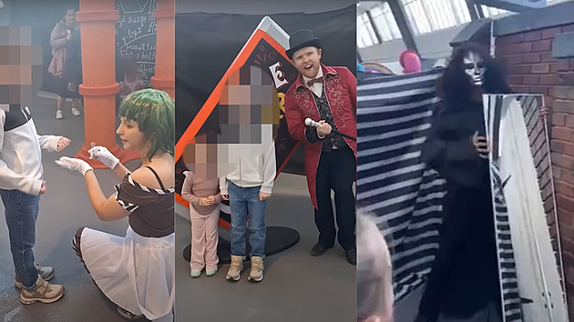 Do děsivého parku Willyho Wonky přijela policie. Scénář hercům prý napsala umělá inteligence