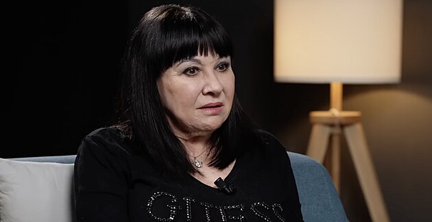 Ztlesnn zoufalstv - Dagmar Patrasov v moment, kdy si uvdomuje plnou vhu...