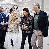 Bill Gates s ptelkyn a Markem Zuckerbergem
