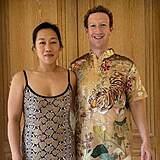 Mark Zuckerberg s manelkou Priscillou