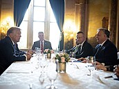 Trump a Orbán spolen jednali na Florid.