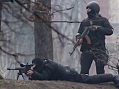 Snipei v Kyjev.