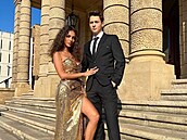 Carrie Kirsten a její ex partner Nikos