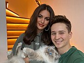 Carrie Kirsten a její ex partner Nikos