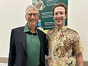 Bill Gates s Markem Zuckerbergem